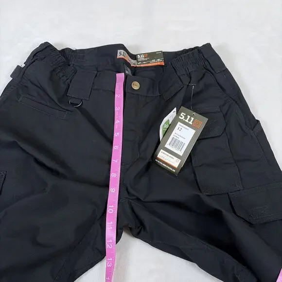 NWT 5.11 Tactical Women’s Taclite Shorts, 63071 - Black, Size 12. Bnfts Charity - Picture 15 of 16